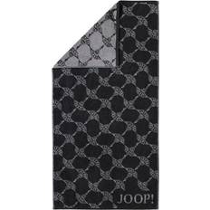 Cawö Joop Black/Grey Badezimmerhandtuch Schwarz (100x50cm)