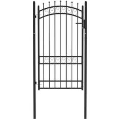 Cancelli vidaXL Fence Gate with Spikes 102x225cm