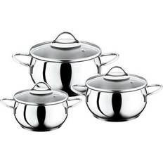 Evimsaray Sevval Cookware Set with lid 6 Parts