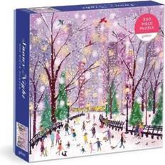 Galison Puzzles Galison Snowy Night 500 Pieces