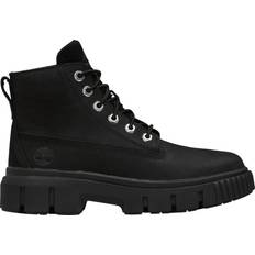 40 ½ Bottines en Dentelle Timberland Greyfield Mid Lace-Up - Black Nubuck