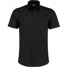 Herre - Lilla Skjorter Kustom Kit Men's Short Sleeve Tailored Poplin Shirt