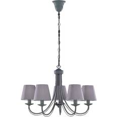 Grigio Lampade da soffitto Trio Lighting Cortez Lampada a Sospensione 66cm