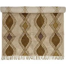 Bloomingville Isadora Natural, Brown, Yellow 140x200cm