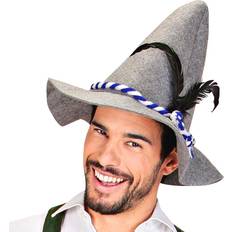 Oktoberfest Chapeaux Widmann Chapeau Tyrol Gris Luxe