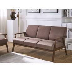 MDF Sofas Beliani Asnes Sofa 158cm 3 Seater