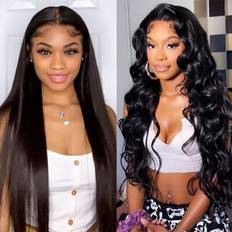 Black lace front wig HD Lace Front Wig 14 inch Natural Black