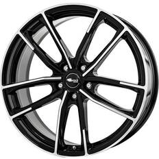 Brock B38 Black Full Polish 8x18 5x114.3 ET45 B72.6