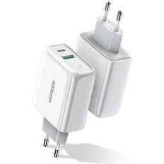 Ugreen dual usb c Ugreen 36W Dual Port Charger EU USB-A/USB-C