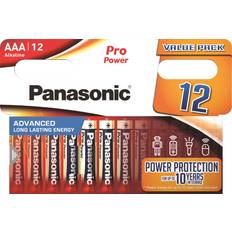 Panasonic str. AAA Pro Power batteri, 12 stk