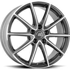 Autofelgen Brock RC32 Titanium Full Polish 8x18 5/108 ET45 B63.4