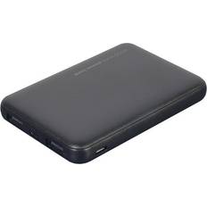 Gembird PB05-02 5000mAh power bank black (5000mAh, 10W, 18.50Wh) Powerbank, Schwarz