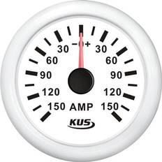 amperemeter hvid, 150amp shunt 12/24v