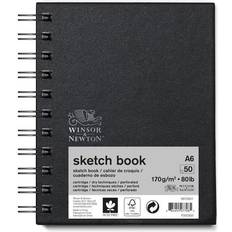 Guld Skitse- & Tegneblok Winsor & Newton Sketching paper A6 170g 50 sider