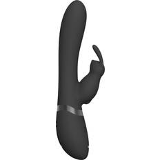 VIVE Jouets sexuels VIVE Taka Aufblasbarer und vibrierender Rabbit-Vibrator Schwarz