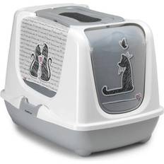 MODERNA Animaux de compagnie MODERNA Maison Toilette Serigraphiee Cats In Love