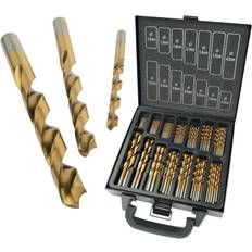 Brüder Mannesmann 54399 99-delar HSS spiralborrset i titan
