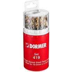Dormer Borrkassett A094419 1.00-10.00mm (A002) 19 delar