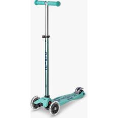 Løbehjul maxi deluxe Uber Kids Micro Scooters Maxi Deluxe LED Scooter Eco Mint