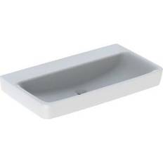 Lavandini da bagno Geberit Renova Plan Waschtisch 85 x 48 cm Ohne Hahnloch 501701