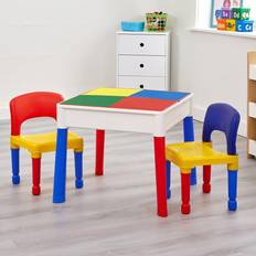 Activity Tables Liberty House Toys Kids Construction Multi-Purpose Table & 2 Chairs