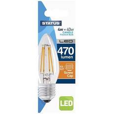 Status 4W Candle LED Filament Bulb ES