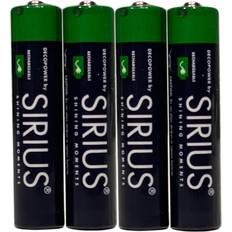 Decopower sirius Sirius DecoPower AAA Genopladelige batterier 4 stk