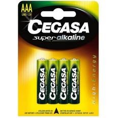 Batterier aaa "LR03 Alkaliska Batterier Cegasa AAA 1,5V (4 uds)