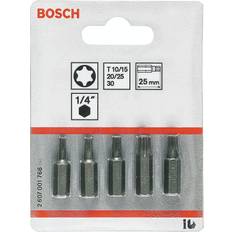 Bosch Bits T10/15/20/25/30 25mm 5 Stk 2607001768