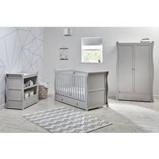 Grey Furniture Set East Coast Nursery Nursery Nebraska Sleigh Cotbed Room Set