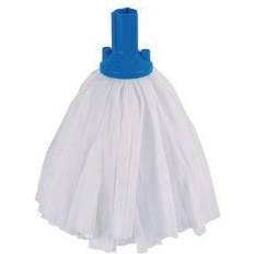 Blue Accessories Cleaning Equipments Contico Exel Big White Mop Head Blue Pack CNT03461