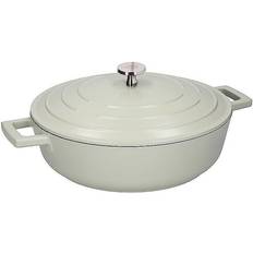 Cazuelas poco profundas Masterclass Cast Aluminium 4L Shallow with Lid