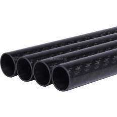 Computer Cooling AlphaCool Carbon HardTube 16mm 4x 80cm, tube