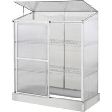 Greenhouses OutSunny 3 Tier Greenhouse Stainless steel Polycarbonate