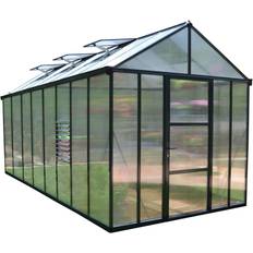 Canopia by Palram Canopia 8 16ft Glory Aluminium Frame Apex Greenhouse Aluminium Polycarbonat
