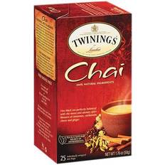 Twinings of London Chai Tea Bags, 25/Box TNA51730, Quill