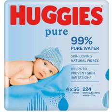 Huggies pure Huggies Pure Wipes 4 Pack,224pcs