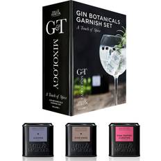 Luonnollinen Mausteet ja Yrtit Mill & Mortar A Touch of Spice G&T Garnish Set