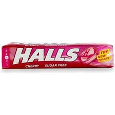 Halls Håndkøbsmedicin Halls Sugar Free Cherry Menthol Action Sweets 32g