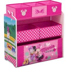 Kid's Room Delta Children Minnie Mouse Design and Store 6 Bin Toy Organizer