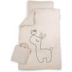 Done by Deer Baby Bedding Set Sand 27.6x31.5"