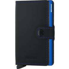 Secrid Miniwallet - Matte Black/Blue