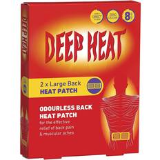 Medicines Deep Heat Pain Relief Odourless Back Patch - 2 Large