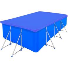 Pools vidaXL poolovertræk 2 stk. 400x207 cm 90 g/m² PE rektangulært