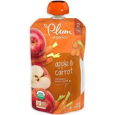 Plum Organics Apple & Carrot Baby Food 4oz