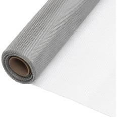 vidaXL net 60x100 rustfrit stål sølvfarvet