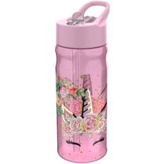 500 ml vandflaske Valiant Unicorn Flowers Water Bottle 500ml