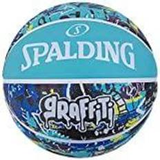 Basketball Spalding Graffiti Ball Unisex Blue Basketball 7 Blau