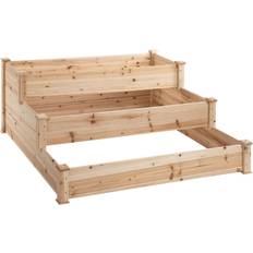 3-Tier Wooden Raised Bed