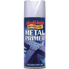 Metal primer Plasti-Kote metal primer grå. Spraydåse Metalmaling Grå 0.4L